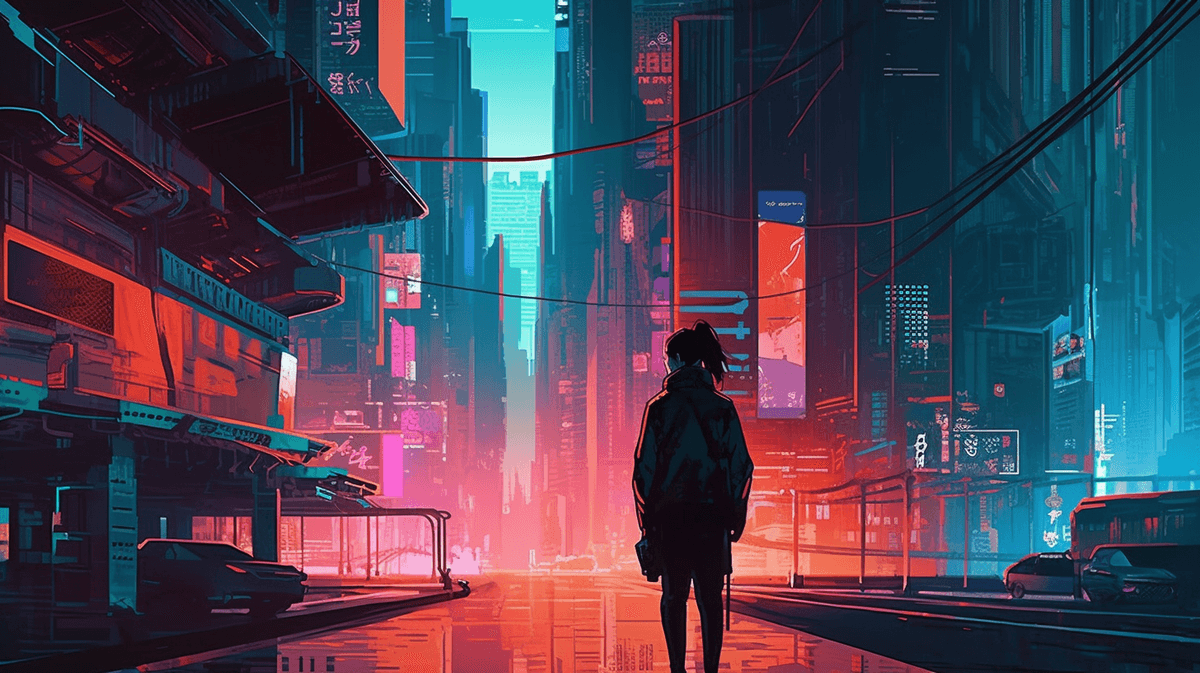 Narrative arc diagram connecting brand values to audience touchpoints across digital channels