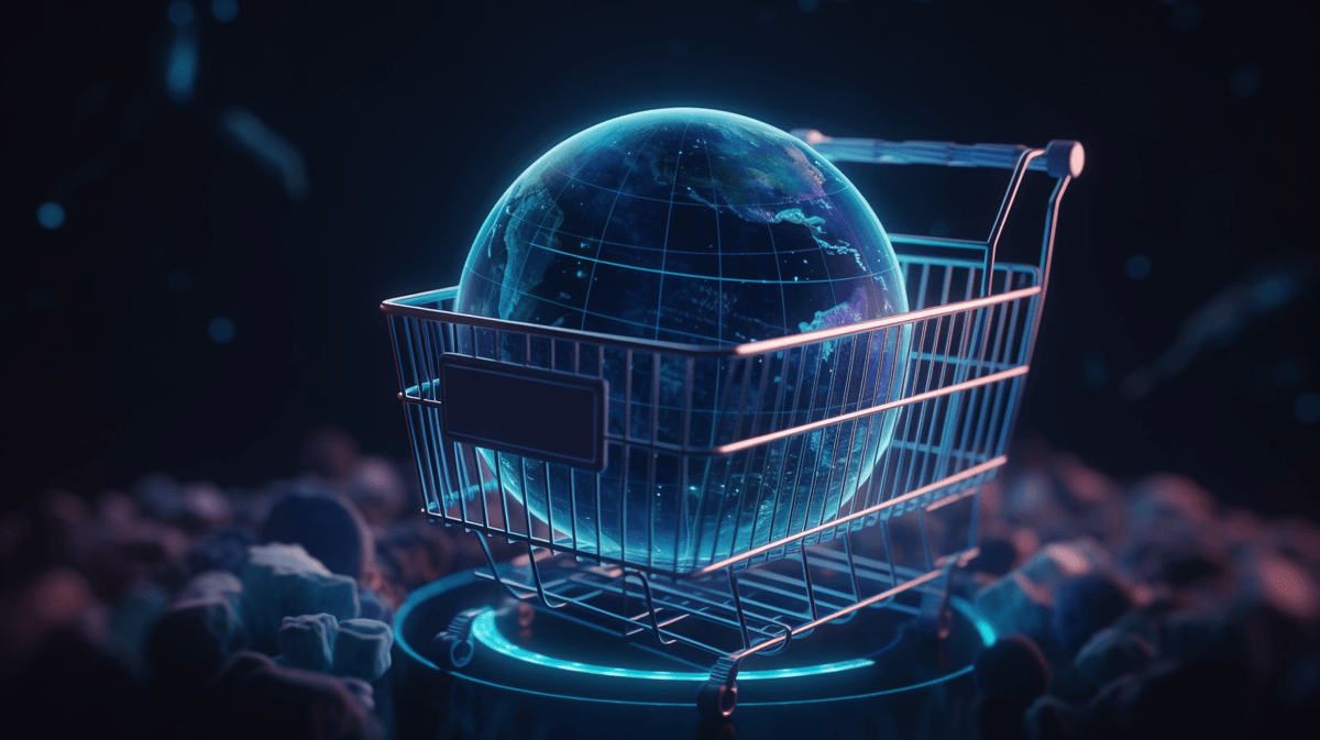 Content model diagram connecting Contentful entries to product pages and landing experiences