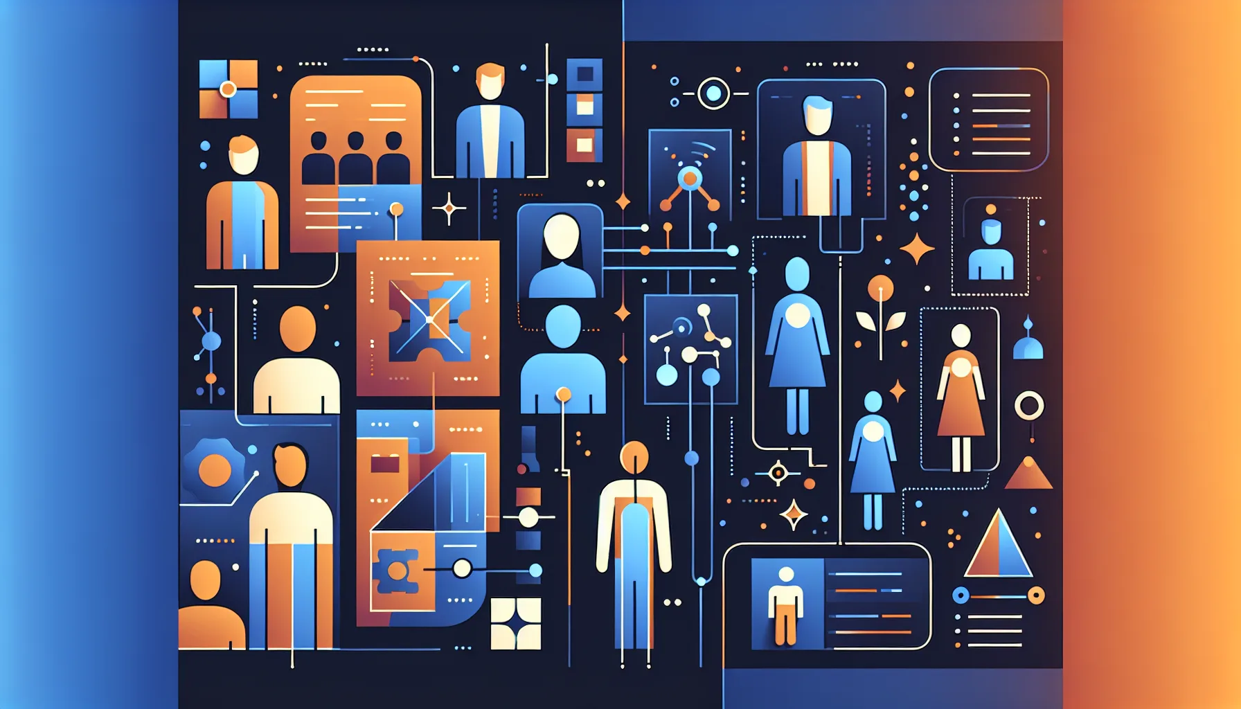 Simplified task-based AI interface replacing a blank prompt box with structured action buttons