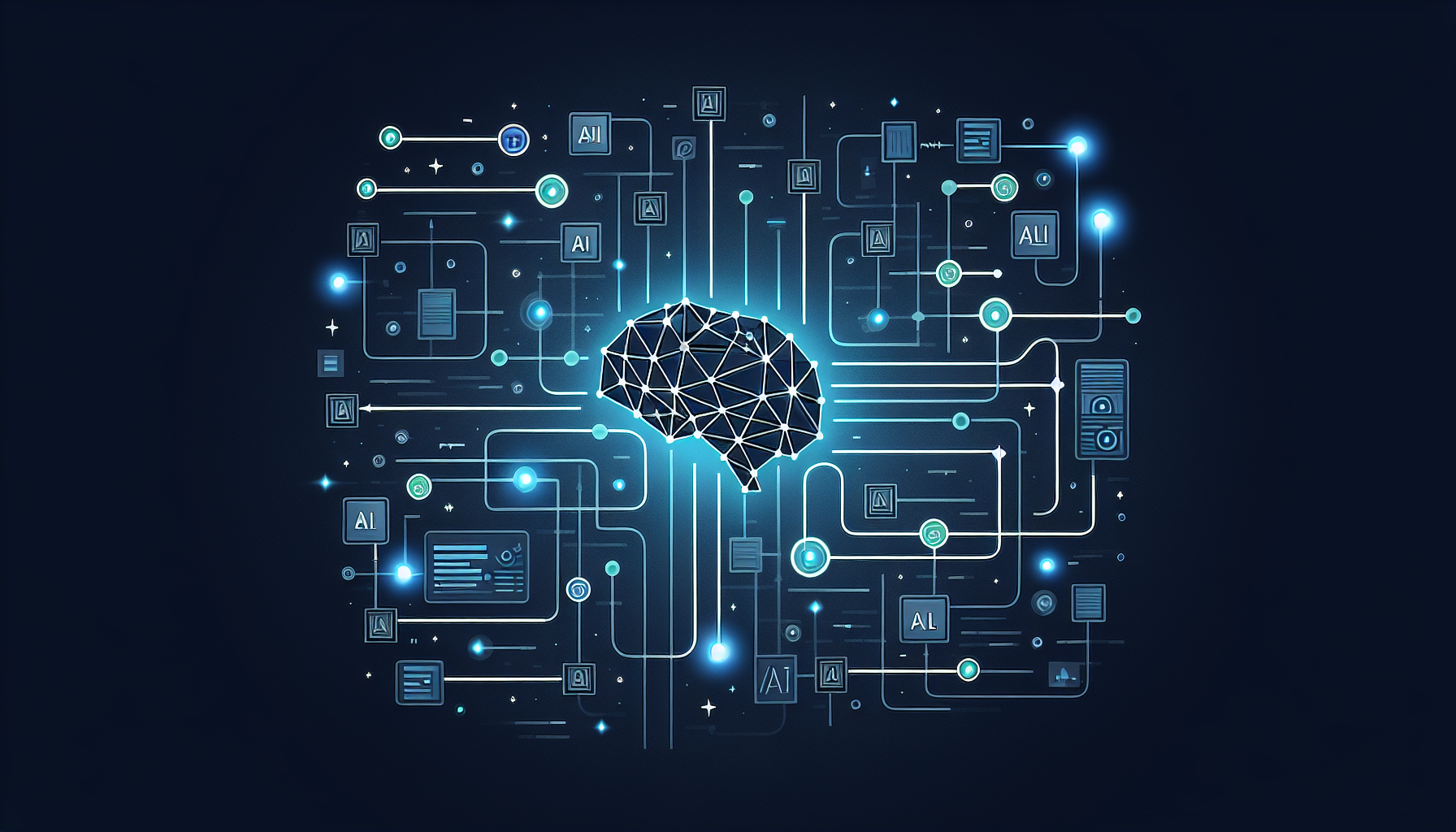 Four-stage maturity diagram showing AI workflow evolution from single tools to enterprise orchestration
