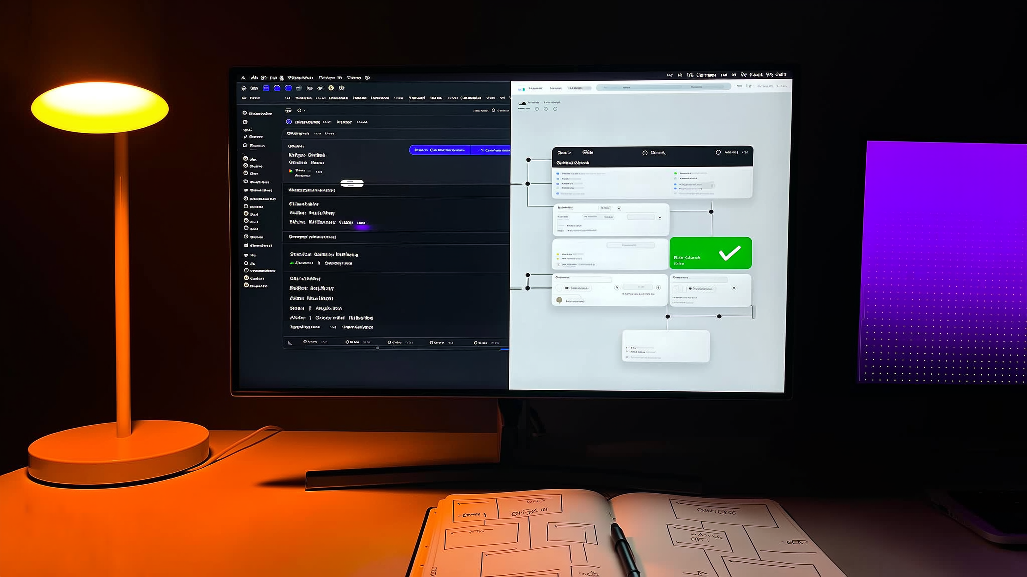 E-commerce site migration diagram moving from monolithic CMS to headless architecture