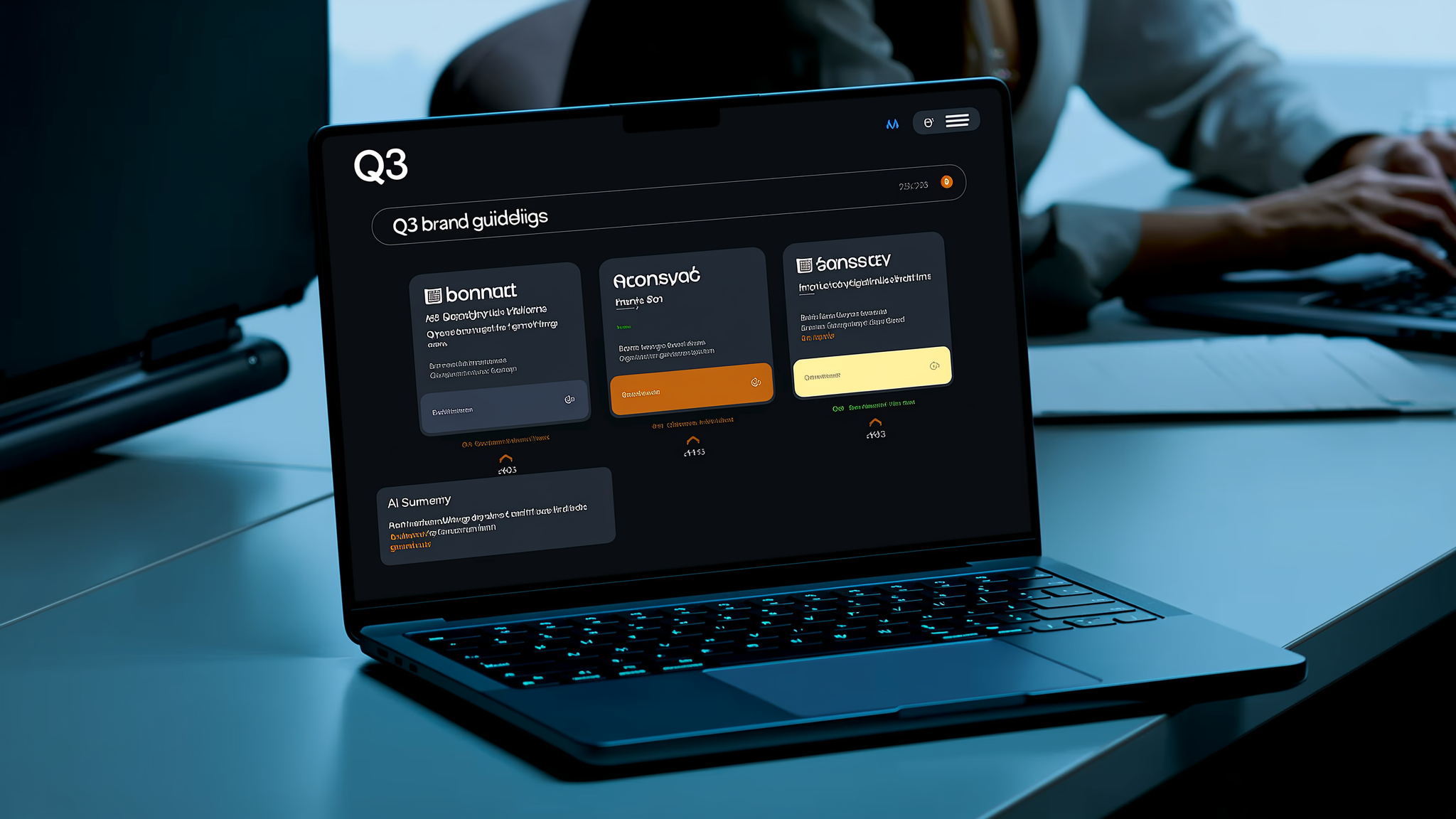 AI-powered intranet search returning direct answers instead of hundreds of keyword-matched results