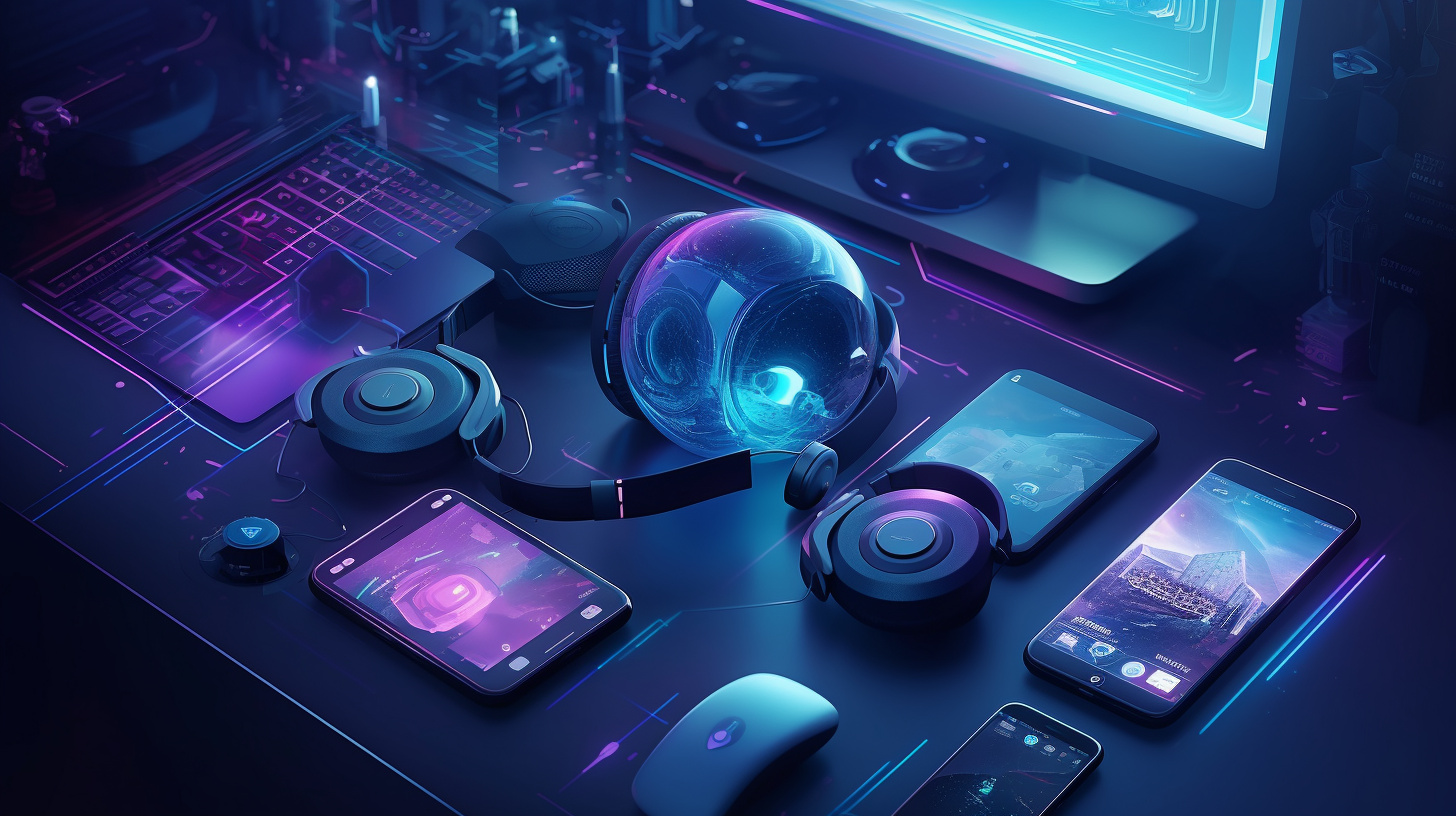 B2B website interface shown across desktop tablet and mobile devices with responsive layout adjustments