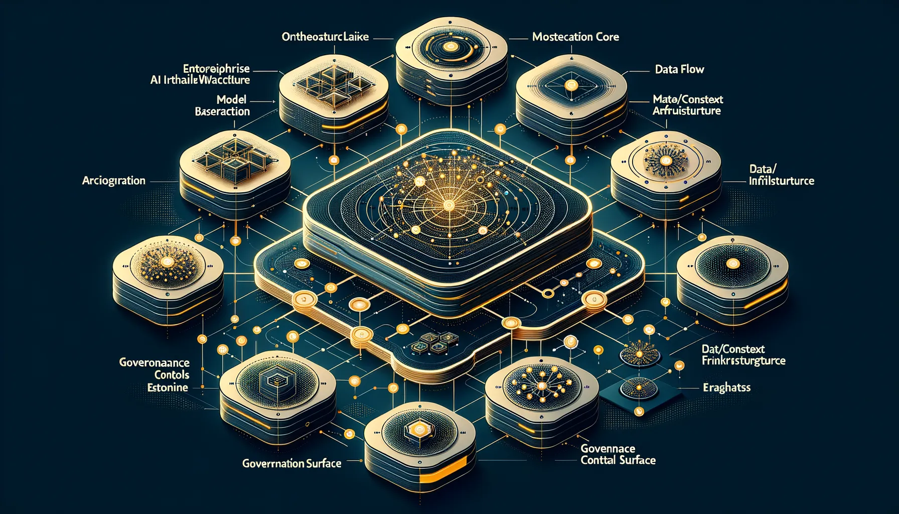 Scalable AI workflow architecture diagram evolving from simple automation to multi-agent orchestration